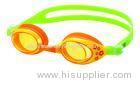 Colorful Silicone Gasket Junior coated Swimming Goggles for Water Sport