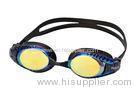 Excellent Performance Mirrored Swim Goggles Anti Fog Silicone Swim Goggles