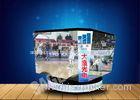 Hung LED Cube Display P4 4mm High Refresh Rate For Stadium Center