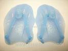 Custom Swimming Hand Paddles T - Blue Silicone Swim Gloves for Adult Unisex