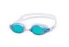 Blue Polycarbonate Lenses Anti Fog Swimming Goggles Mirrored Prescription Glasses