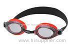 Anti Fog Technology Kids Swim Goggles adjustable nose bridge black goggles