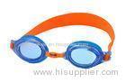 Flexible Nose Bridge Kids Swim Goggles With Anti Fog Coating Clear Vision