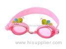 1 - 6 Years Honeybee kids Swim Goggles Pink Adjustable Character Goggles