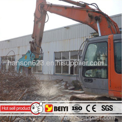 Beiyi new type excavator hydraulic concrete crusher for construction pulverizer!