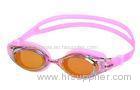 Watertight ladies swimming goggles mirrored aqua sphere kayenne swim goggles for