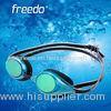 Advance Wide Vision Racing Swmimming Goggles With Double Colour Silicone Strap