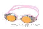 Junior Mirrored Swimming Goggles OEM / ODM UV Protective Coating Glasses
