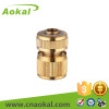 1/2&quot; brass hose connector with stop