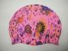 Adult Unisex Silicone Swim Cap Water Transfer Printing Team Swim Caps OEM