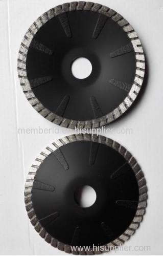 concave wide tooth diamond turbo blade