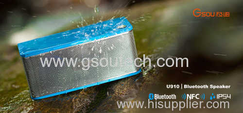 IPX5 waterproof high quality Bluetooth speaker with deep bass fm radio