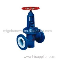 Angle Type Lining Globe Valve