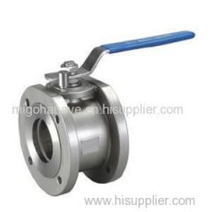 Piece Of Type Flange Ball Valve