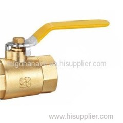 Brass Material Straight Through Ball Valve