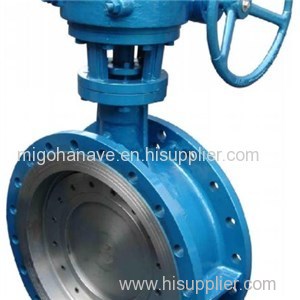 Cast Steel Flange Butterfly Valve