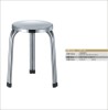 stacking stainless steel round stool