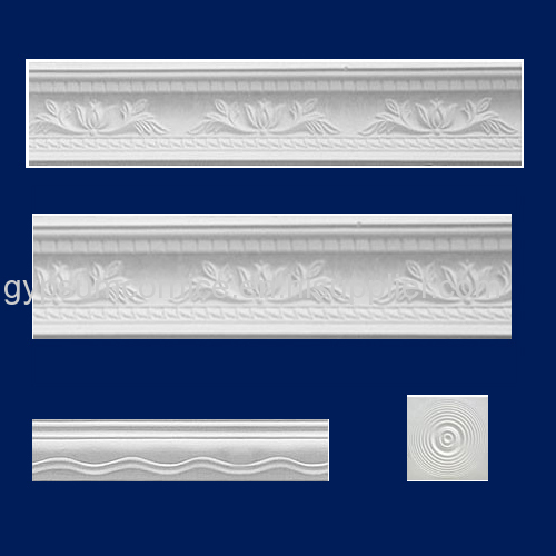 Fiberglass Reinforced White Gypsum Ceiling Cornice From