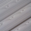 pure white gypsum plaster cornice