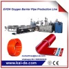 Extruder machine supplier from China for PEX EVOH pipe
