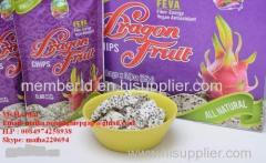 Freeze Dried Dragon Fruit Chips White Dragon Fruit Vietnam High Quality Sugar Free