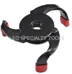 Spider Type 3 Jaw Adjustable Oil Filter Wrench Range 2-1/2