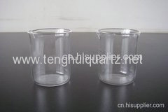 Quartz beaker quartz tube