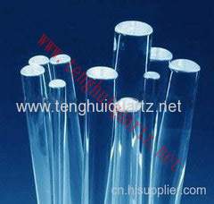 High temperature quartz rod