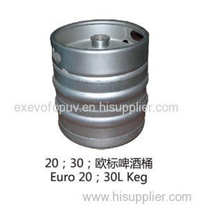 Euro Stanard Stainless Steel Beer Keg