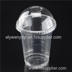 Pet Plastic Cup with Lid