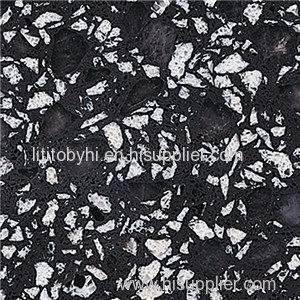 SS5820 Black & White Kitchen Quartz Worktops Glossy Surface Table Tops