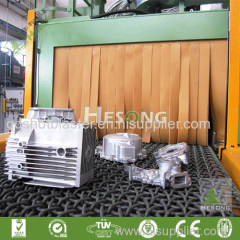 Industrial Shot Blaster Wire Mesh Belt Continuous Flow Shot Blasting Machine