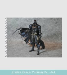 printed bat man cartoon book