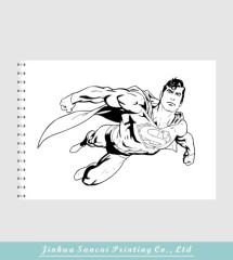 printed superman cartoon book