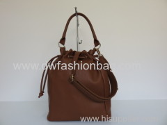 PU fabric drawstring bag for lady