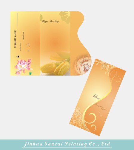 attractive prinited paper card