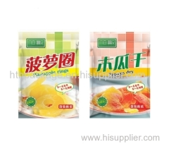 Desiny approval Supplier ziplock plastic fruit protection packaging bag/pouch