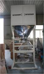 granule packing machine for rice and pellets with belt conveyor and bag sewing machine