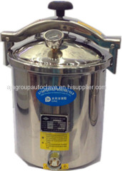 Hand Wheel Type Electric & LPG Heating Steam Sterilizer