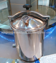 Hand Wheel Type Electric & LPG Heating Steam Sterilizer