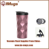 BPA free custom logo stainless steel vacuum wave tumbler