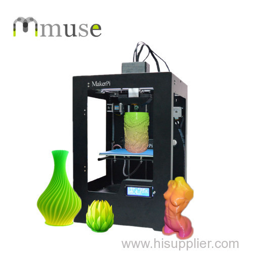FDM Desktop Mix Color 3D Printer with Build Size 200*200*300mm