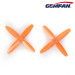 4-Blade 3035 Bullnose PC Orange/ green/ black Propellers