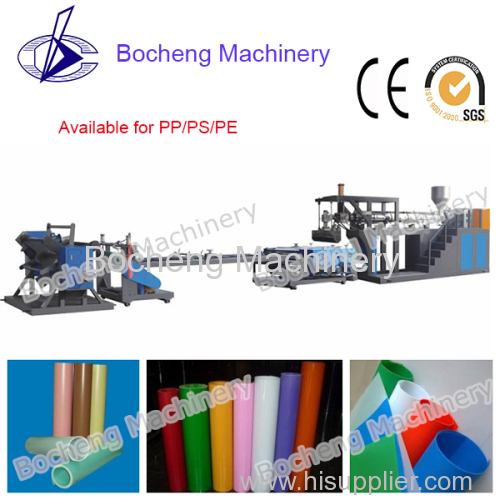 Customized PP/PS/PE Plastic Sheet Extruding