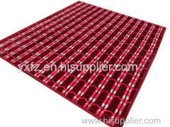 maroon color single color raschel blankets