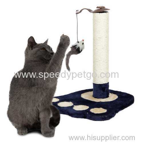 SpeedyPet Brand Hotsale Cat Scratcher Tree with Cat Print Model