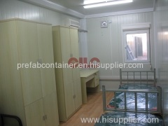 Prefabricated Building for Mobile Accommodation with sanitary and laundry