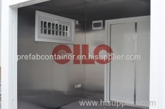 Prefabricated Building for Mobile Accommodation with sanitary and laundry