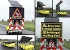 Full Color Outdoor Portable Variable Message Sign VMS Control Long lifespan