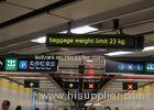 Super Thin Train Passenger Information Display System No Electromagnetic Radiation